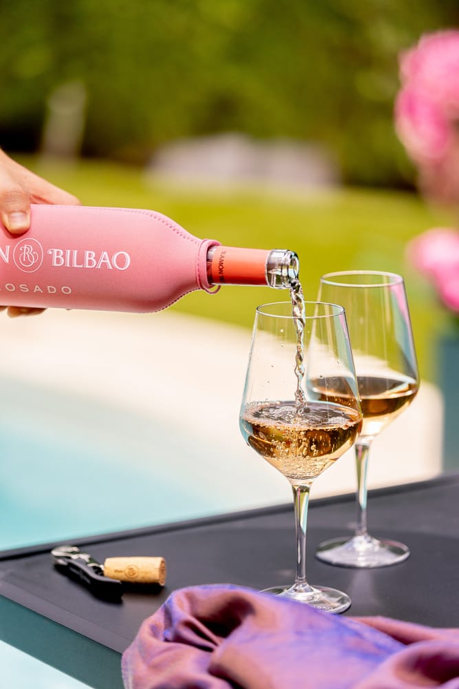 RAMÓN BILBAO ROSADO FUNDA DE NEOPRENO - Imagen 2